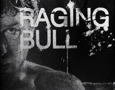 Experimental Typography - Raging Bull