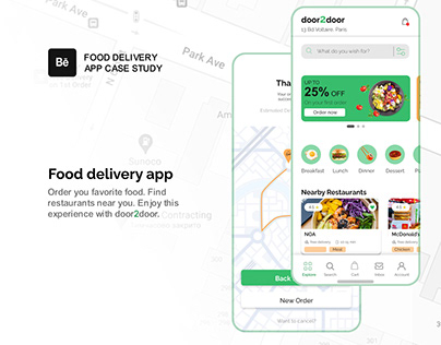 door2door - Food Delivery App