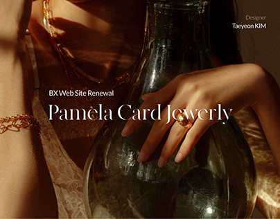 Pamela Card Jewelry Website Design