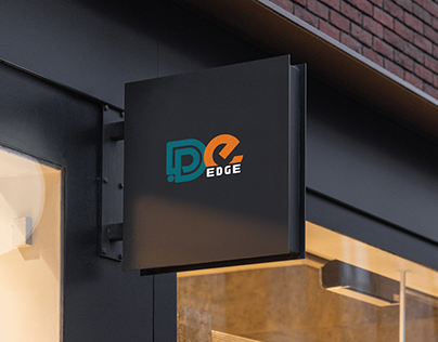 DE EDGE Logo Design