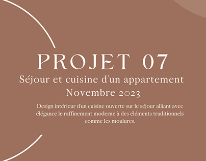 Project thumbnail - Séjour et cuisine
