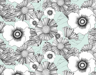 Poppy Floral Pattern