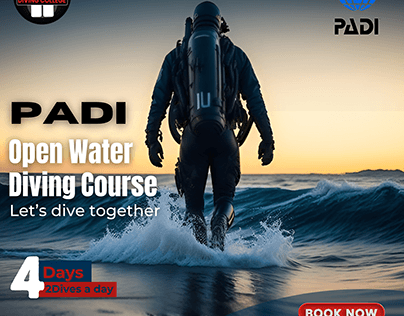 Open water diving course