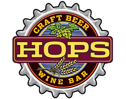 Hops Craft Beer and Wine Bar Logo