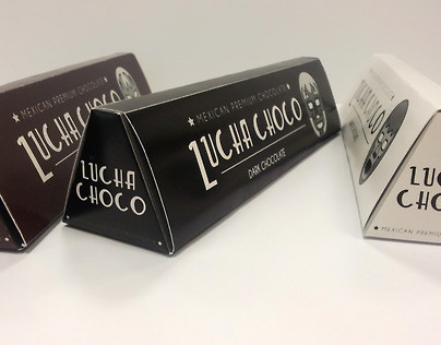 Lucha Choco Packaging Design
