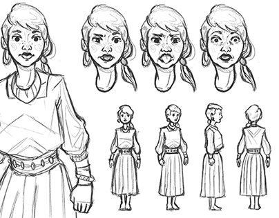 Sketch Practices: Character designing