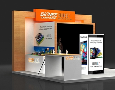 Gionee Elife E7  Light Bending Mall Activation