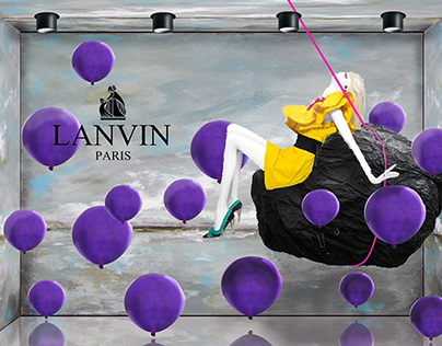 Visual Merchandising For Lanvin