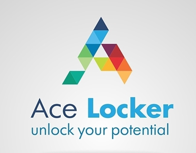 Logo design for "Ace Locker"
