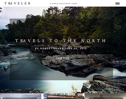 Traveler Wordpress Theme