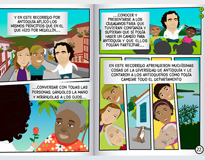  Antioquia's governor biography comic