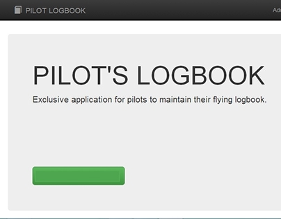 Pilot's Logbook (PHP based desktop application)