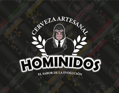 Branding - Cerveza Hominidos