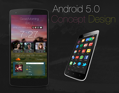 Android 5.0 Concept Design