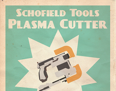 Plasma Cutter Ad Poster