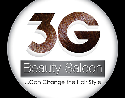 3G Beauty Saloon Business Card
