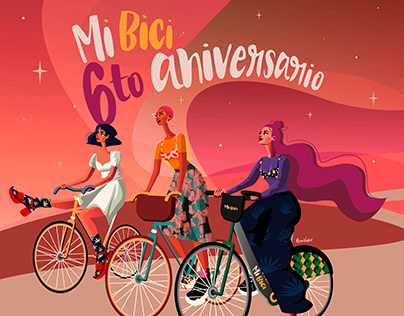 6to aniversario de MiBici
