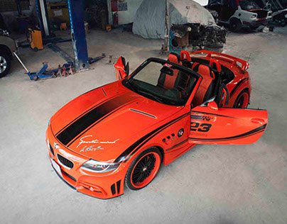 Handmade BMW Z4 Composite bodykit 