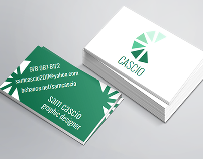Personal Brand Business Card Mockup