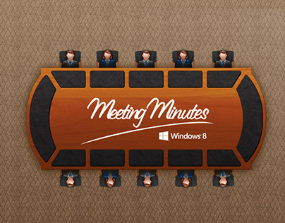 Meeting Minutes For windows 8