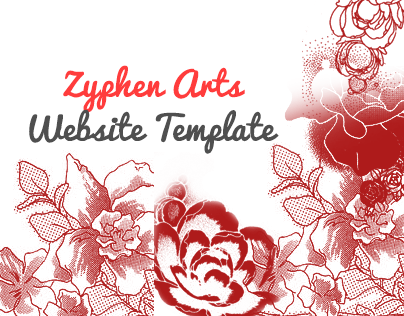 Zyphen Arts - Website Template