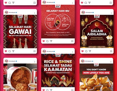 KFC Malaysia - Social Media Content
