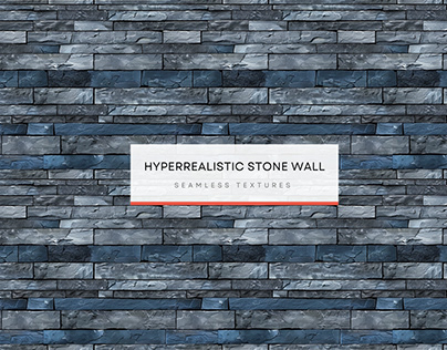 Hyper realistic Stone Wall Textures Collections