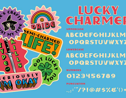 Lucky Charmer Display Font
