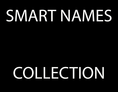 SMART Names, Combination between letters and objects.