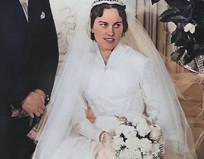 Project thumbnail - Portrait mariage - 1956