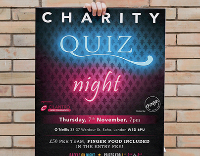 Poster Design :: Charity Quizz Night