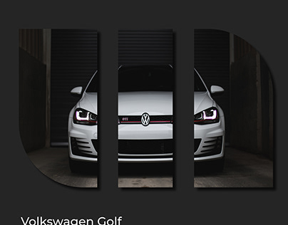 Лендинг Volkswagen Golf