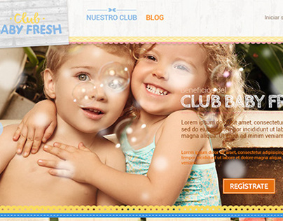 Club Baby Fresh Website