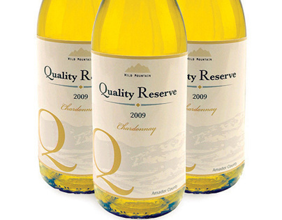 Quality Reserve Chardonnay Wine Label