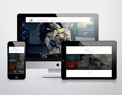 Dipp Photography Web Design Concept