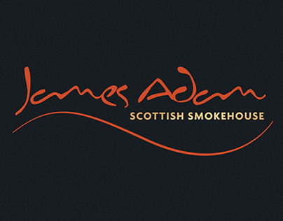 James Adam Salmon Brand Identity and Packaging