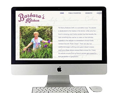 Barbara's Kitchen Website