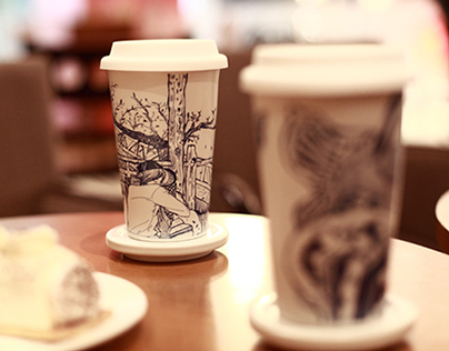 Ceramic Cups Design-Dreamland