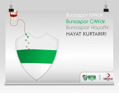 BURSASPOR blood donation campaign ( banner )