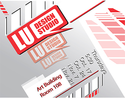 Lamar University Design Studio Flyer