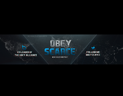 Obey Scarce YT banner