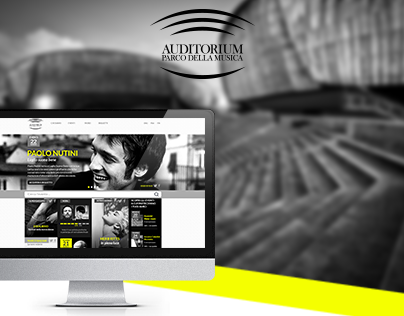 Auditorium Roma - New Website Proposal