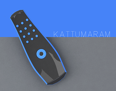 form for a Remot control in the shape of kattumaram