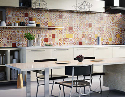 Kitchen tile visualization