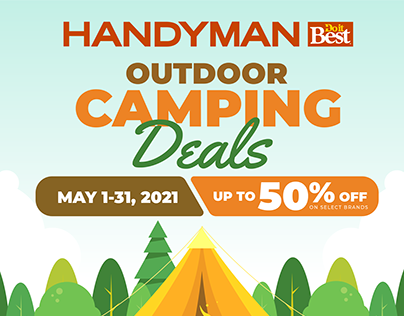 Outdoor Camping Deals Digital Feature