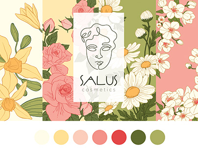 SALUS cosmetics | logo & packaging design