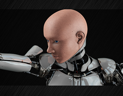 Robot (Inhuman) - Design and anim test
