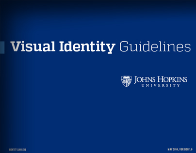 John Hopkins Brand Identity Guidelines
