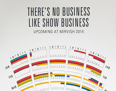 Mirvish Show Calendar