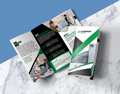 Tri-fold brochure Design Template